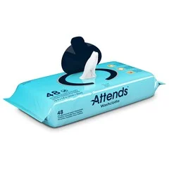 Attends Pre-Moistened Washcloths – 8.7 x 12.6