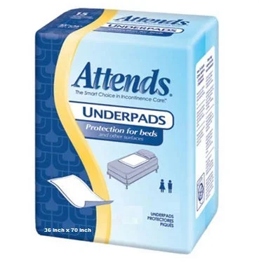 Attends Tuckables Disposable Drawsheet Underpad, 36 inch x 70 inch by Attends Healthcare Products