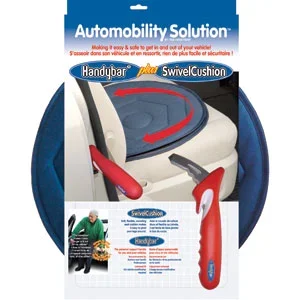 Automobility Solution Swivel Cushion and Handy Bar Combination Universal Fit by Standers
