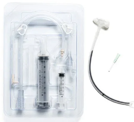 Avanos Medical Sales LLC Mic-Key Low-Profile Transgastric-Jejunal Feeding Tube MIC-Key 16 Fr. 45 cm Silicone Sterile – 0270-16-1.7-45
