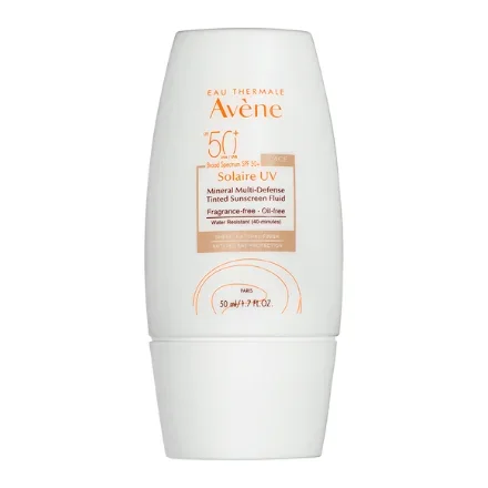 Avène Solaire UV Mineral Multi-Defense Tinted Sunscreen SPF 50+ 50ml