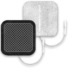 Axelgaard Square Silver Grid Reusable Electrodes, Pin Wire, 2″ x 2″, 4/pk