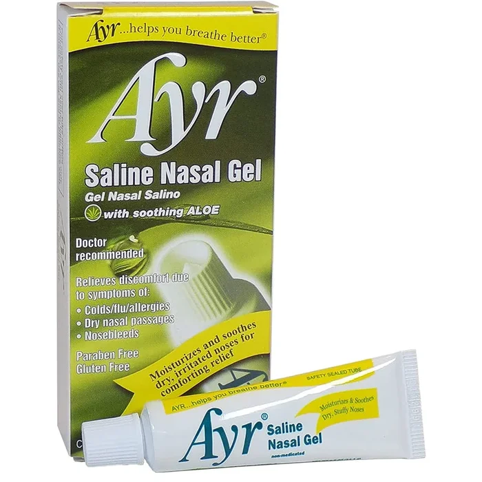 Ayr Saline Nasal Gel Sinus with Soothing Aloe Vera, 0.5 oz