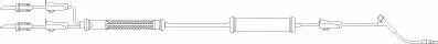 B. Braun Bbraun Administration Set BBraun 10 Drops / mL Drip Rate 85 Inch 1 Port – V2560