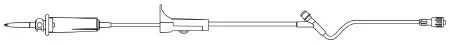 B. Braun Bbraun Administration Set BBraun 15 Drops / mL Drip Rate 81 Inch 1 Port – V1390