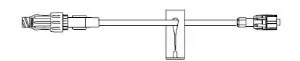 B. Braun Caresite Extension Set 6 Inch 1 Port 0.9 mL Priming Volume DEHP-Free – 470108