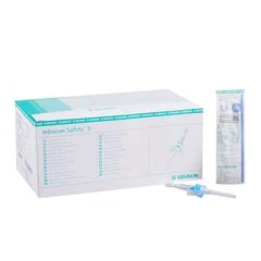 B. Braun Closed IV Catheter Introcan Safety 3 22 Gauge 1″ Sliding Safety Needle, 200 EA/CS
