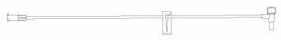 B. Braun Extension Set 38 Inch 1 Port 0.2 mL Priming Volume DEHP – 473022