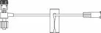 B. Braun Extension Set 5 Inch 1 Port 0.47 mL Priming Volume DEHP-Free – 471987