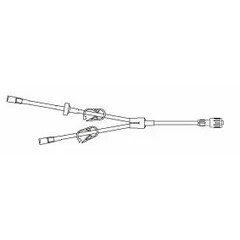 B. Braun Extension Set 8″ Tubing 2.2 mL Priming Volume DEHP-Free, 50 EA/CS