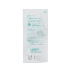 B. Braun IV Extension Set 21 Inch Tubing 3.0 mL Priming Volume DEHP-Free, 50/CS - Image 2