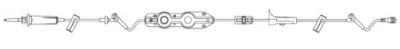 B. Braun Outlook Pump Set 15 Drops / mL Drip Rate 120 Inch 2 Ports – NF3130