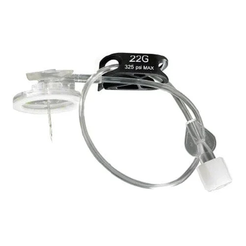 B Braun Surescan™ Safety II Port Access Needle Infusion Set, 22GA OD x 0.6″