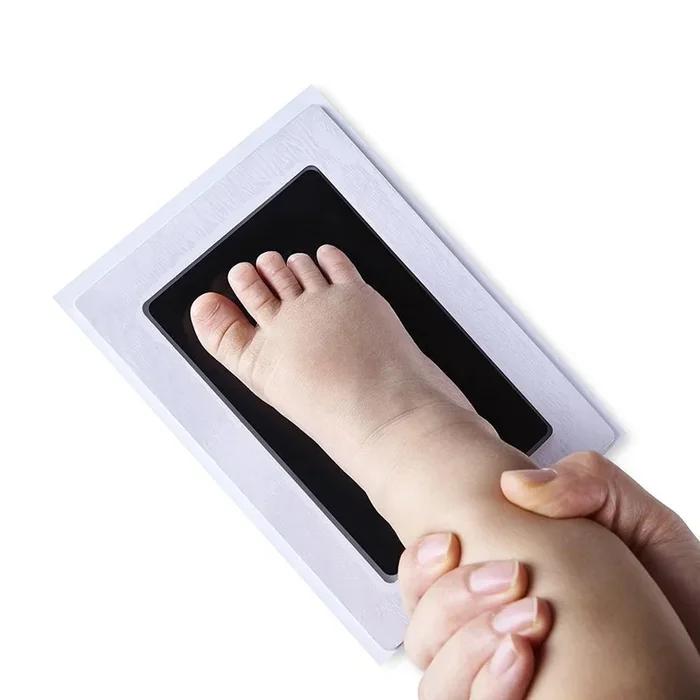 Baby imprint kit – Baby Footprints Handprint Ink less Kit