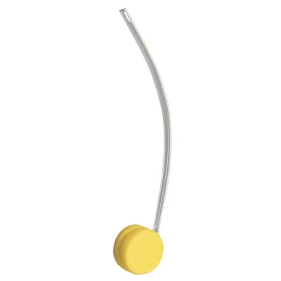 Back scrubber, curved handle, rotating arm, 3.75 inch round sponge – 45-2371