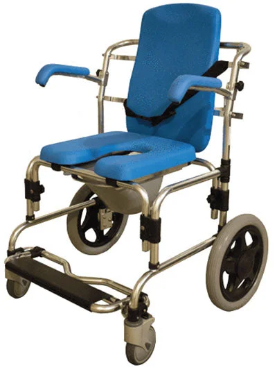 Baltic Professional Transport Shower/Commode Chair, Padded – 43-2380