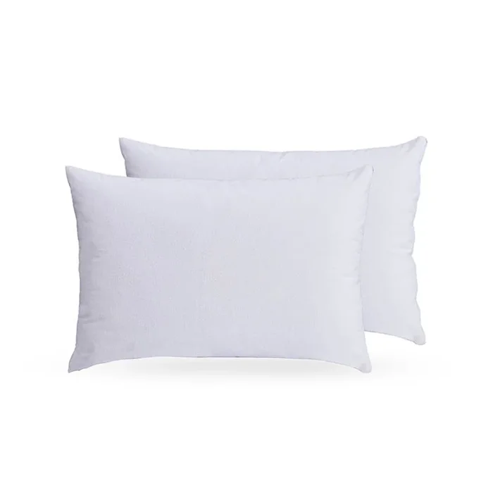 Bamboo Pillow Case Protector (Set of 2) – White Pillow Cases – Soft Cotton Pillow Protectors – Zippered Pillow Cases – Waterproof Pillow Protector – Breathable Pillow Protector