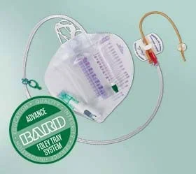 Bard Advance Lubricath Indwelling Catheter Tray Foley / Coude Tip 18 Fr. 5 cc Balloon Latex – 304918
