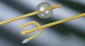 Bard Bardex Foley Catheter 3-Way Standard Tip 30 cc Balloon 18 Fr. Latex – 0167V18S