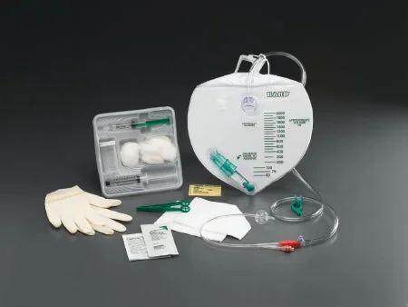 Bard Bardex Indwelling Catheter Tray Center Entry Foley 16 Fr. 5 cc Balloon Silicone – 897416