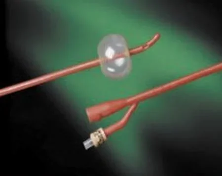 Bard Bardex Lubricath Foley Catheter 2-Way Coude Tip 5 cc Balloon 12 Fr. Hydrophilic Polymer Coated Latex – 0102L12