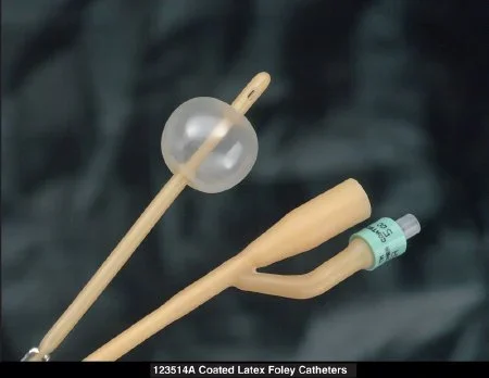 Bard Bardia Foley Catheter 2-Way Standard Tip 5 cc Balloon 12 Fr. Silicone Coated Latex – 123512A