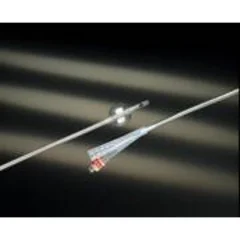 Bard Medical Foley Catheter Lubri-Sil 2-Way Standard Tip 5 cc Balloon 12 Fr. Antimicrobial Hydrogel Coated Silicone, 12/CS