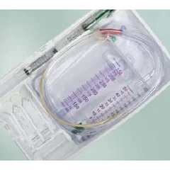 Bard Medical Indwelling Catheter Tray SURESTEP™LUBRI-SIL® I.C. Foley 16 Fr. 5 cc Balloon Silver Hyrogel Coated Silicone