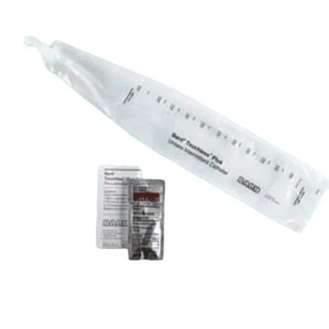 Bard Touchless Plus Unisex Coude Tip Intermittent Catheter Kit – 1100cc Collection Bag
