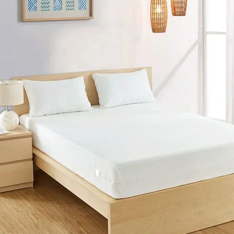 Bargoose Bed Bug Solution Elite Fitted 16 Inch Deep Zippered Mattress Cover