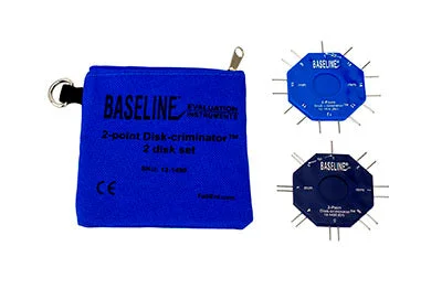 Baseline, 2-point Disk-Criminator, 2 Disk Set, Metal Tips – 12-1490