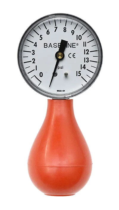 Baseline Dynamometer – Pneumatic Squeeze Bulb – 15 PSI Capacity, no reset – 12-0292