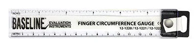 Baseline Finger Circumference Gauge, 6 inch / 15 cm Maximum, 25-pack – 12-1222-25
