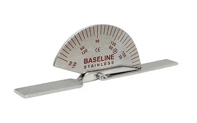 Baseline Finger Goniometer – Metal – Small – 3.5 inch, 25-pack – 12-1015-25
