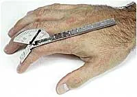 Baseline Finger (Small Joint) Goniometer, Deluxe, 6″