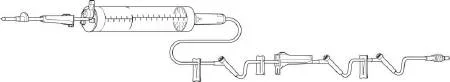 Baxter Buretrol Solution Set 60 Drops / mL Drip Rate 116 Inch Tubing 4 Ports – 2C7562