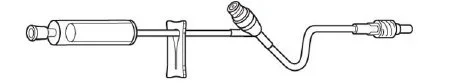 Baxter Extension Set 16 Inch 1 Port 5.1 mL Priming Volume DEHP – 2C8671