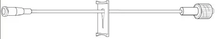 Baxter Extension Set 6 Inch 0.3 mL Priming Volume DEHP-Free – 2N1194