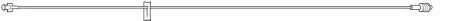 Baxter Extension Set 60 Inch 2.14 mL Priming Volume DEHP-Free – 2N3349