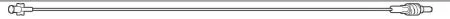 Baxter Extension Set 60 Inch Tubing 1.2 mL Priming Volume DEHP – 2C9201