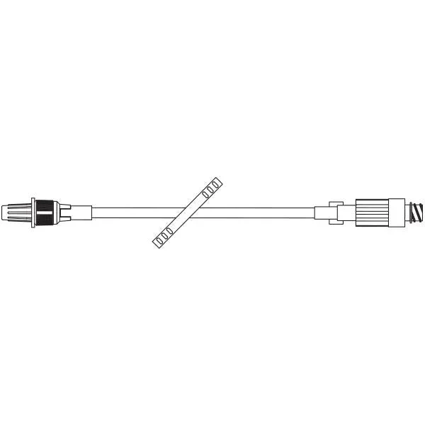 Baxter Extension Set Kit 7.6 Inch Tubing 0.96 mL Priming Volume DEHP-Free – 2N8220