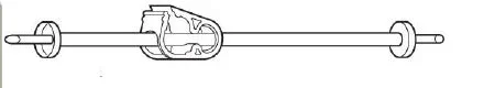 Baxter Uromatic Urology Irrigation Set 0.195 Inch ID 22 Inch 1 Lead – 2C4006