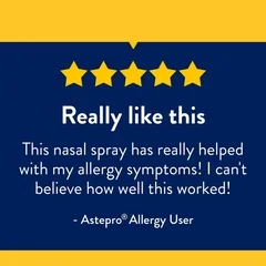 Bayer ASTEPRO ALLERGY, SPR NASAL 205.5MCG 60METERED SPRAYS - Image 2