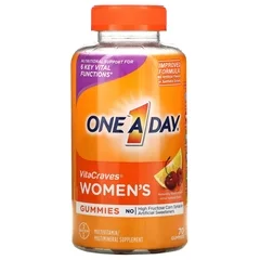 Bayer Multivitamin Supplement VitaCraves® Women’s Gummy 80 per Bottle Assorted Fruit Flavors