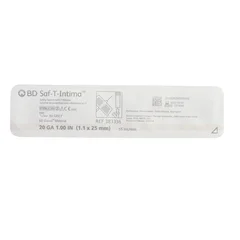 BD Closed IV Catheter Saf-T-Intima 20 Gauge 1″ Retracting Safety Needle, 200 EA/CS - Image 2
