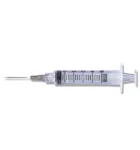 BD Luer-Lok Syringe with 22 G x 1.5″ PrecisionGlide Needle, 5 mL, 100/bx