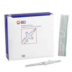 BD Peripheral IV Catheter Insyte Autoguard 18 Gauge 1.16 Inch Retracting Safety Needle