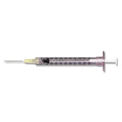 BD Pharmacy Tray 1 mL Convenience Tray Luer Slip Tip Without Safety, 300 EA/CS
