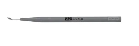 Beaver-Visitec International Beaver Xstar Slit Knife Conventional 3.2 mm Stainless Steel / Plastic Full Handle Sterile Disposable – 373732