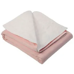 Beck’s Classic Underpad with Tuckable Flaps Birdseye 34 X 36 Inch Reusable Polyester / Rayon Heavy Absorbency
